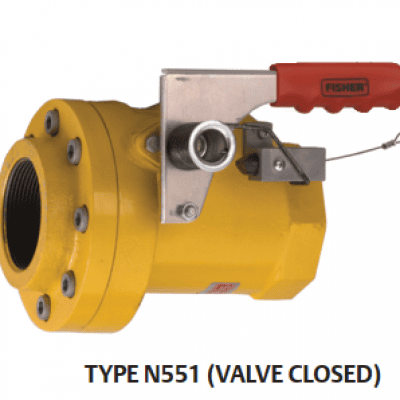 VAN NGẮT KHẨN CẤP FISHER TYPE N551